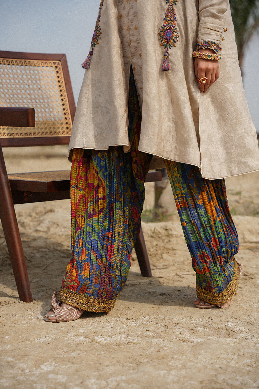 Nilofer Shahid | Verve Summer 24 | Verena (3pc) ÃÂ¢- Verve SS 24 - Official Nilofer Shahid stockist in UK - Sakeena London