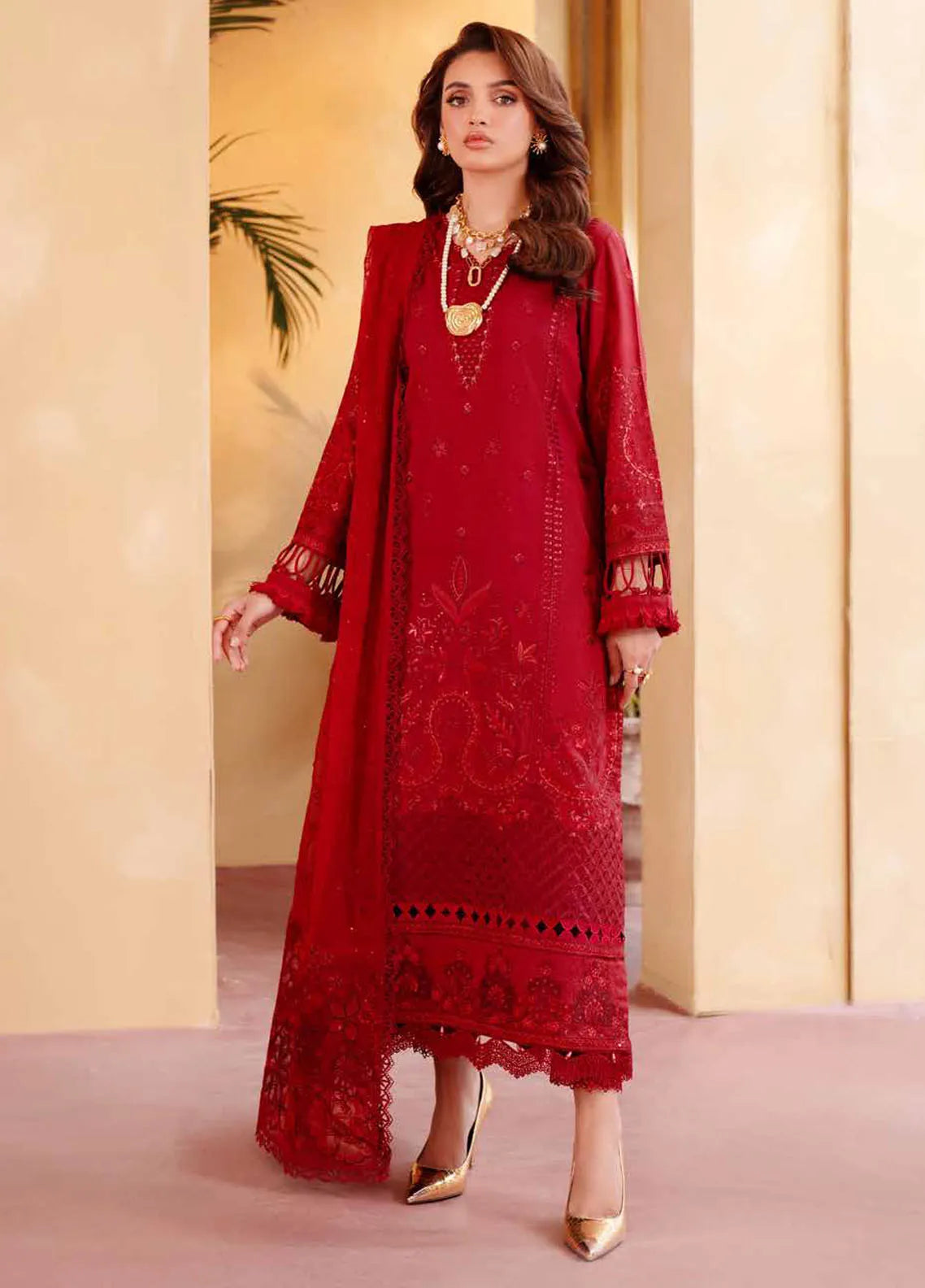 Nureh | Exclusive Karandi | NE-131 - Official Nureh stockist in UK - Sakeena London