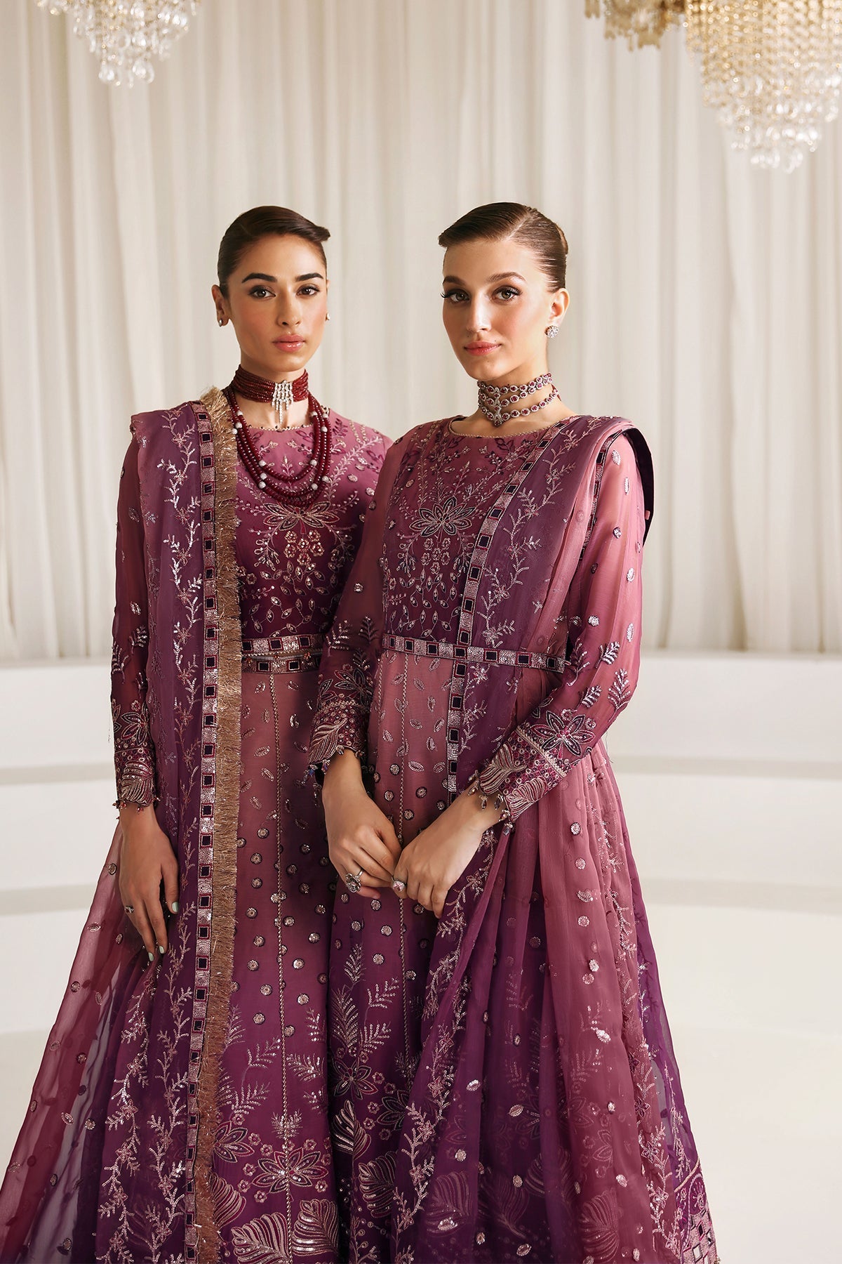 Alizeh | La Ruha Wedding Formals | AF-CH-2178-Opal - Official Alizeh stockist in UK - Sakeena London