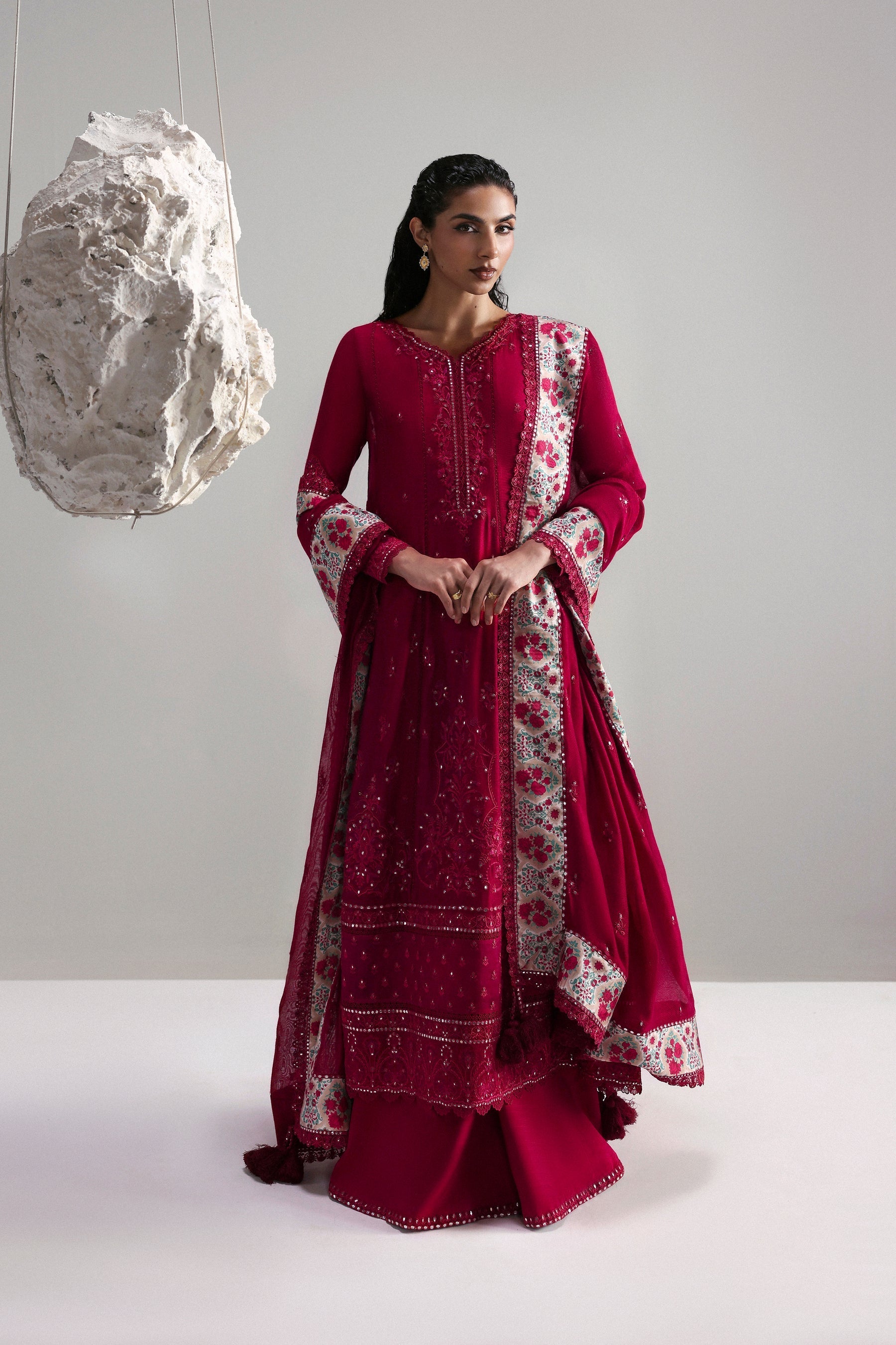 Afrozeh | Slate Ready to Wear | Roselith - Official Afrozeh stockist in UK - Sakeena London