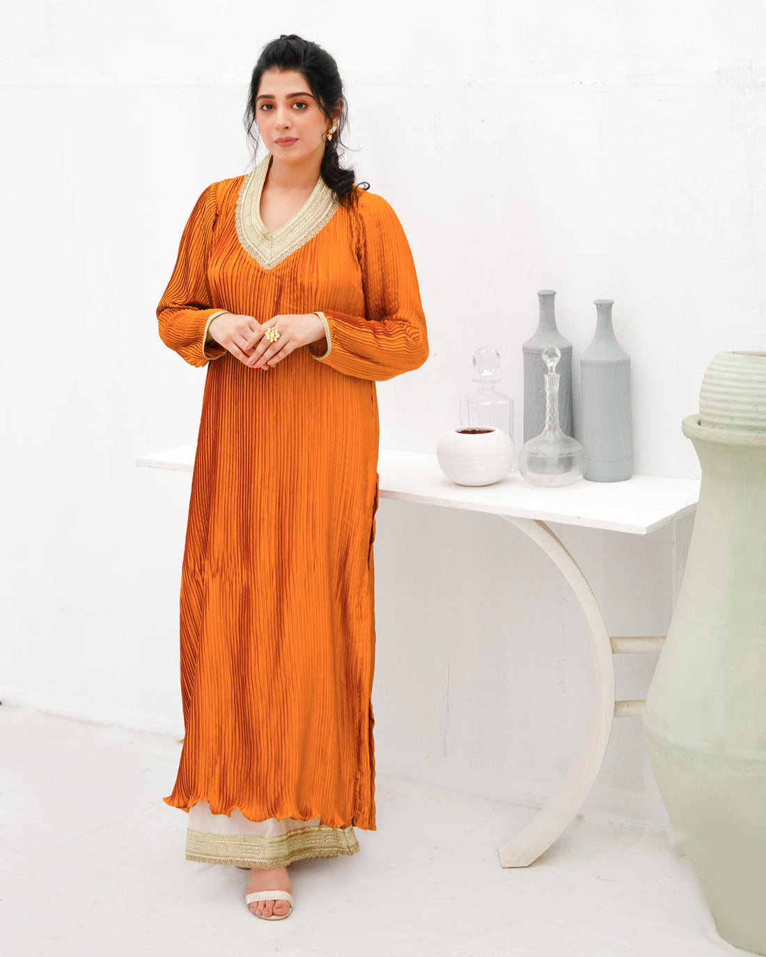 Zar | Formals Wear | Orange - Official Zar stockist in UK - Sakeena London