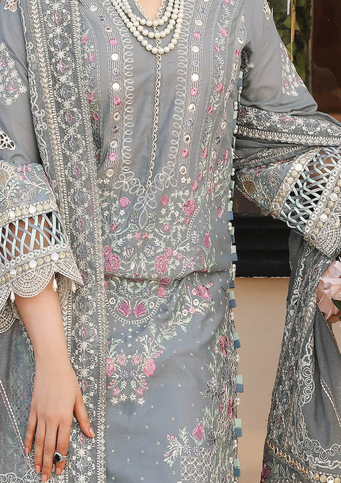 Lawn Collection - Kahf - Luxury - KLC#08 DOVE