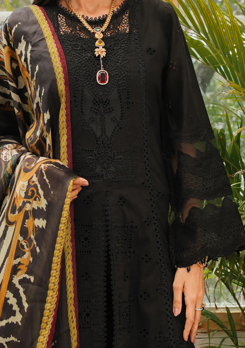 Kahf Premium | Luxury Lawn 24 | KLE-06 Mystery - Official Kahf Premium stockist in UK - Sakeena London