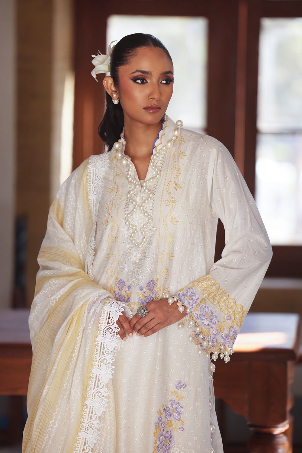 Gul Ahmed | Festive Eid 25 | FE-52019 - Official Gul Ahmed stockist in UK - Sakeena London