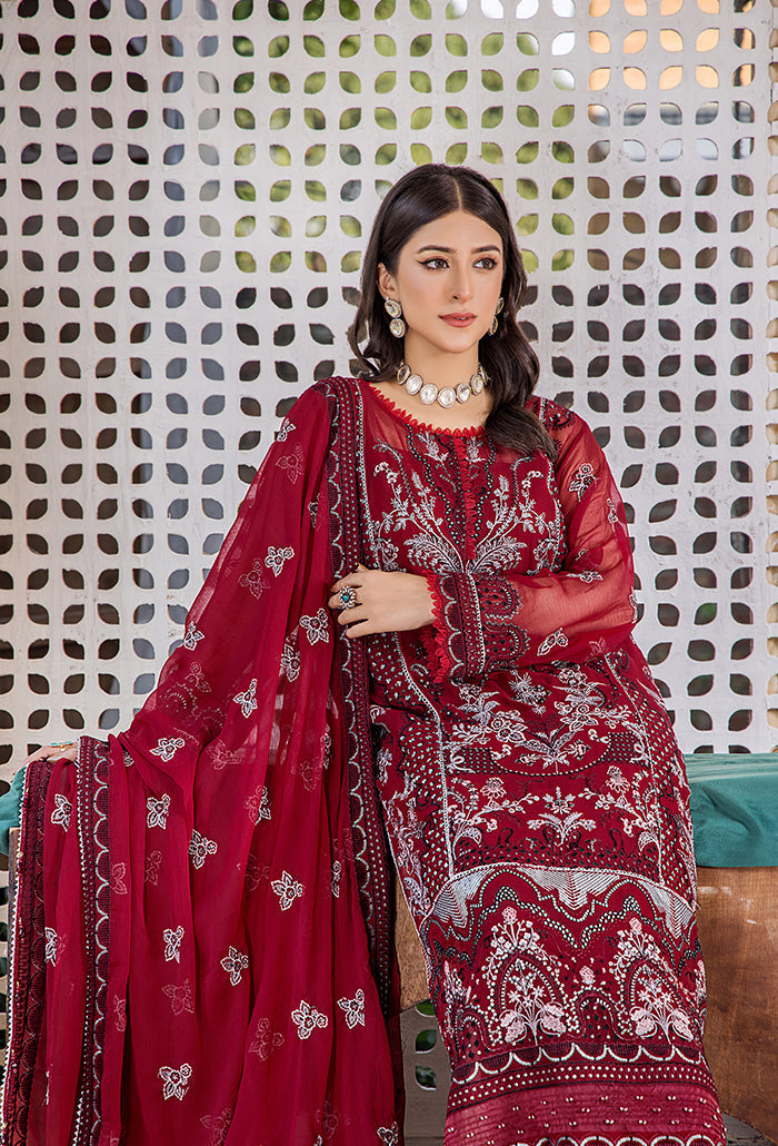Humdum | Pareesha Embroidered Collection | PS-03 - Official Humdum stockist in UK - Sakeena London