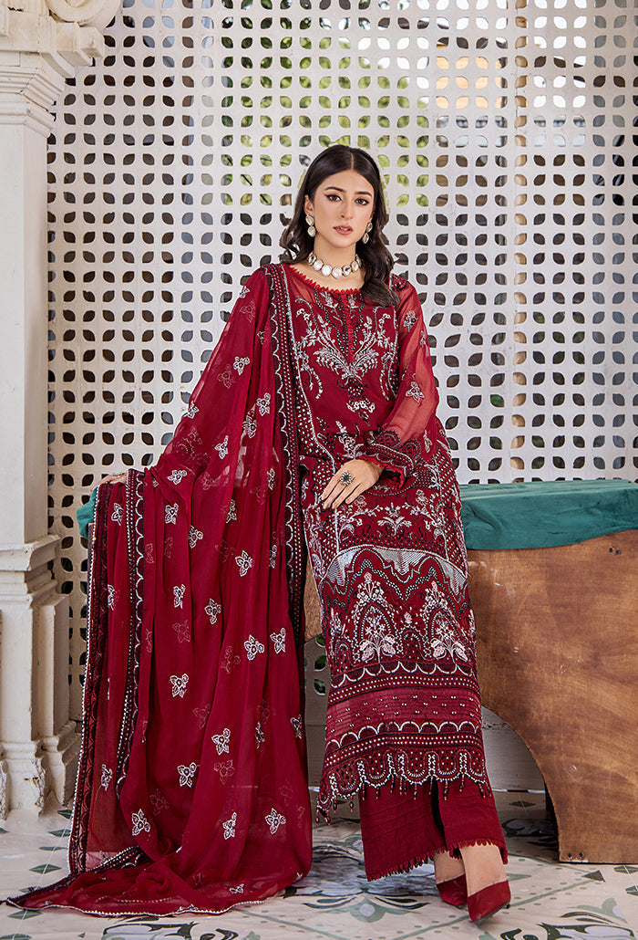 Humdum | Pareesha Embroidered Collection | PS-03 - Official Humdum stockist in UK - Sakeena London