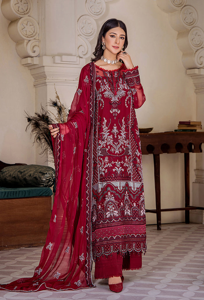 Humdum | Pareesha Embroidered Collection | PS-03 - Official Humdum stockist in UK - Sakeena London