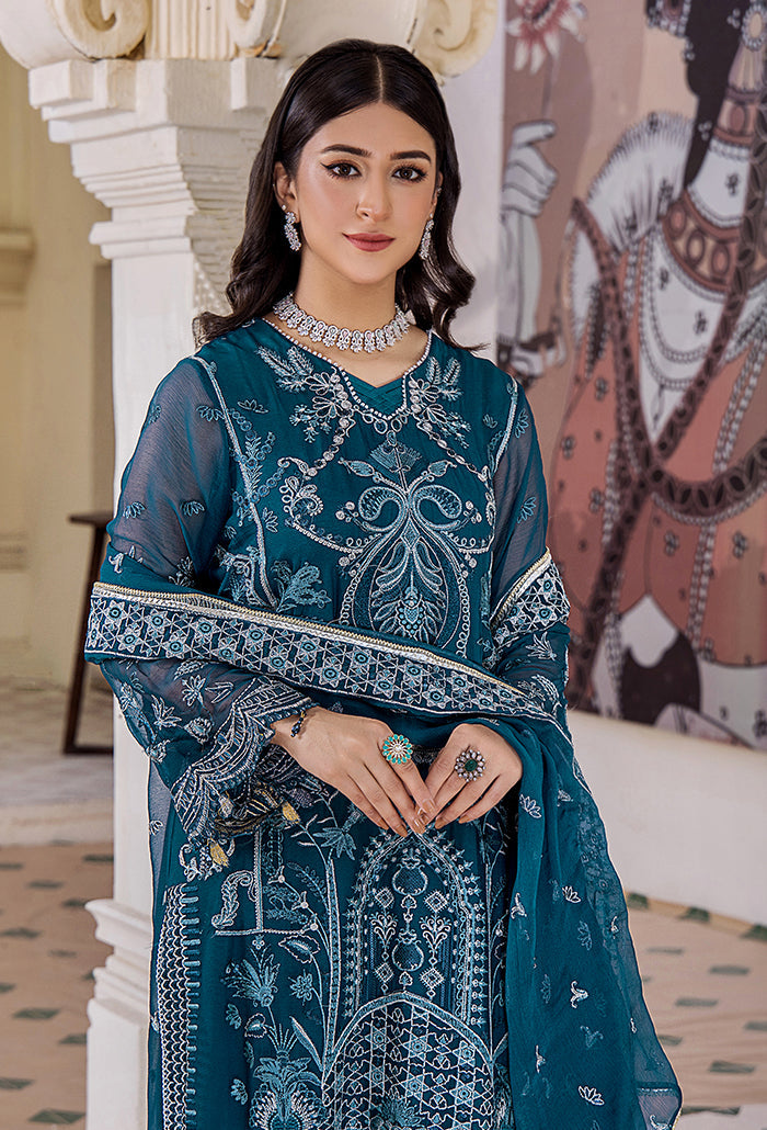 Humdum | Pareesha Embroidered Collection | PS-08 - Official Humdum stockist in UK - Sakeena London