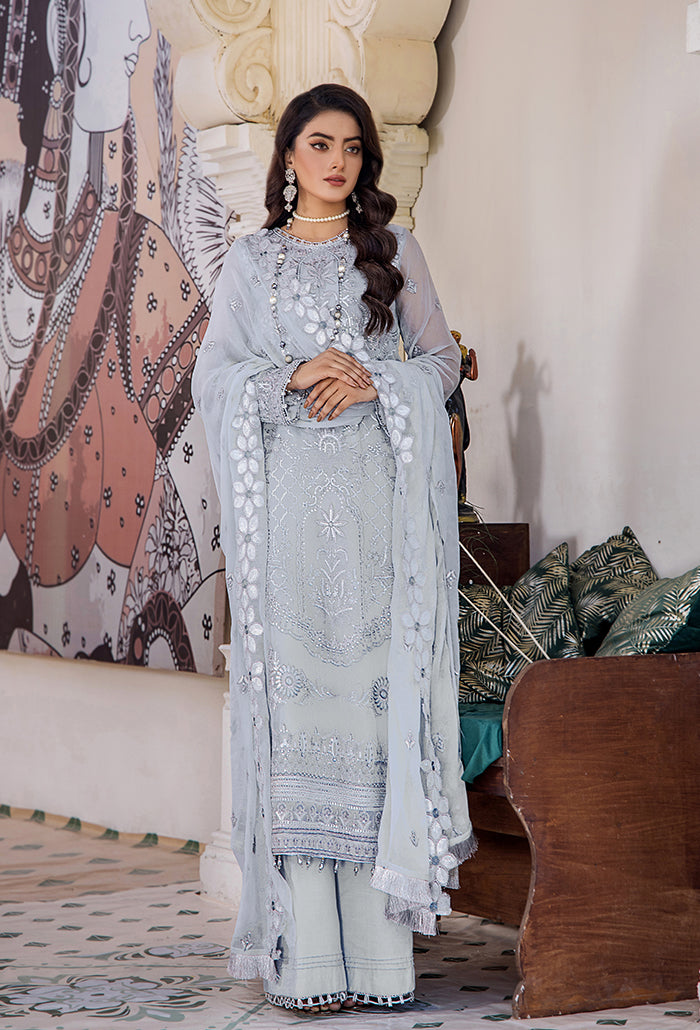 Humdum | Pareesha Embroidered Collection | PS-05 - Official Humdum stockist in UK - Sakeena London