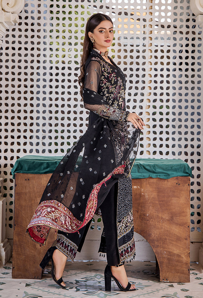 Humdum | Pareesha Embroidered Collection | PS-06 - Official Humdum stockist in UK - Sakeena London