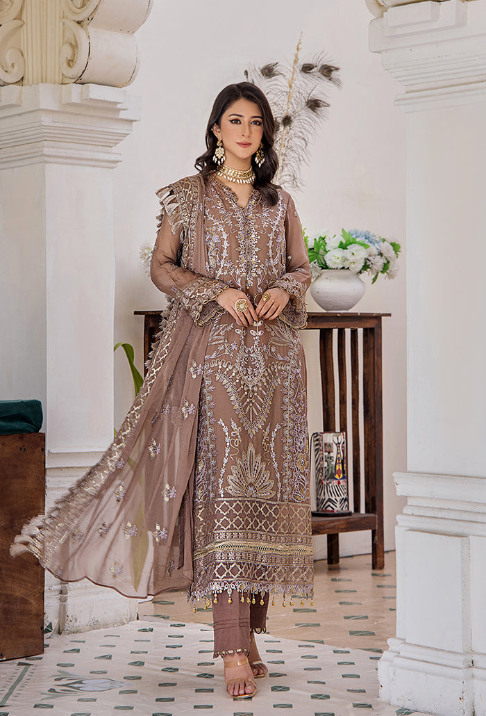 Humdum | Pareesha Embroidered Collection | PS-04 - Official Humdum stockist in UK - Sakeena London