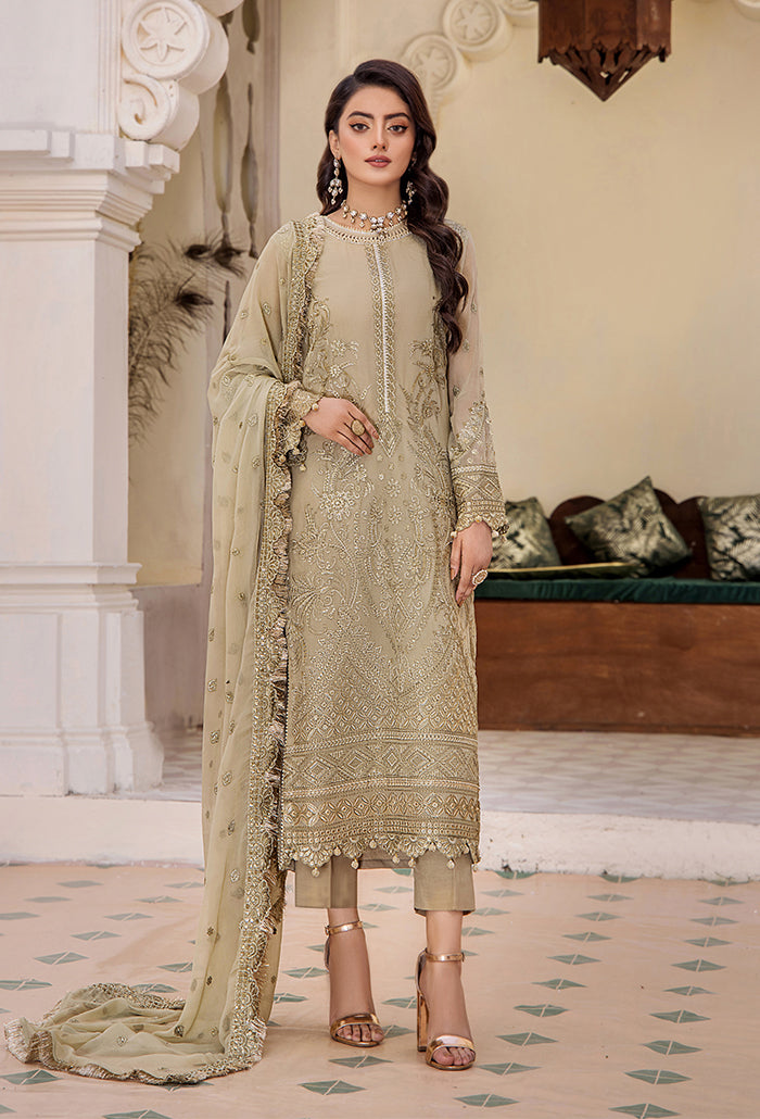 Humdum | Pareesha Embroidered Collection | PS-09 - Official Humdum stockist in UK - Sakeena London