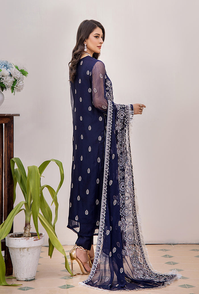 Humdum | Pareesha Embroidered Collection | PS-01 - Official Humdum stockist in UK - Sakeena London