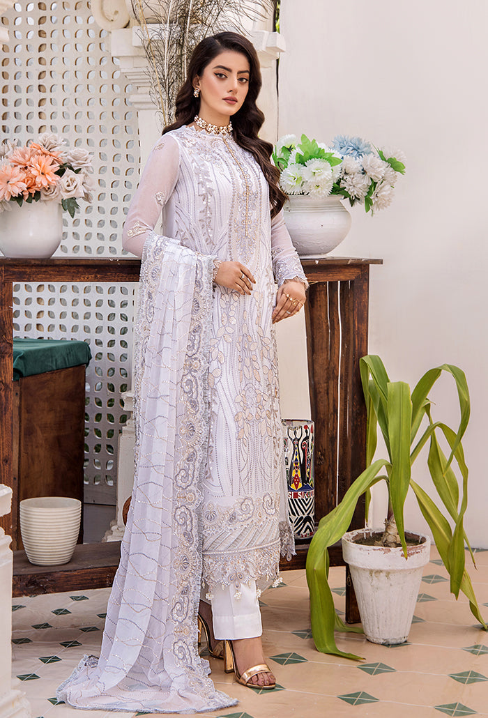 Humdum | Pareesha Embroidered Collection | PS-02 - Official Humdum stockist in UK - Sakeena London