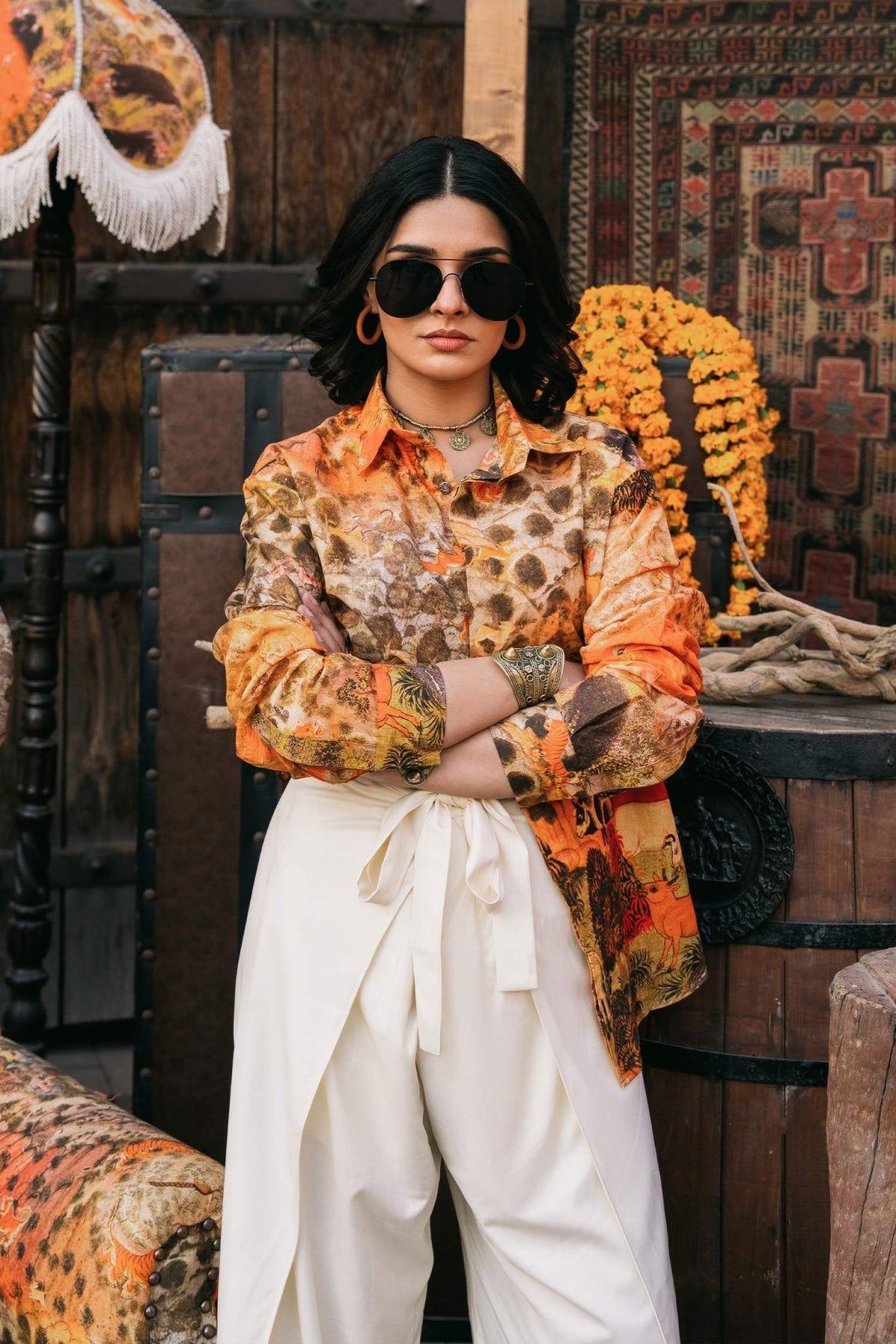 Fahad Hussayn | Lawn Banger | Pichola - Official Fahad Hussayn stockist in UK - Sakeena London