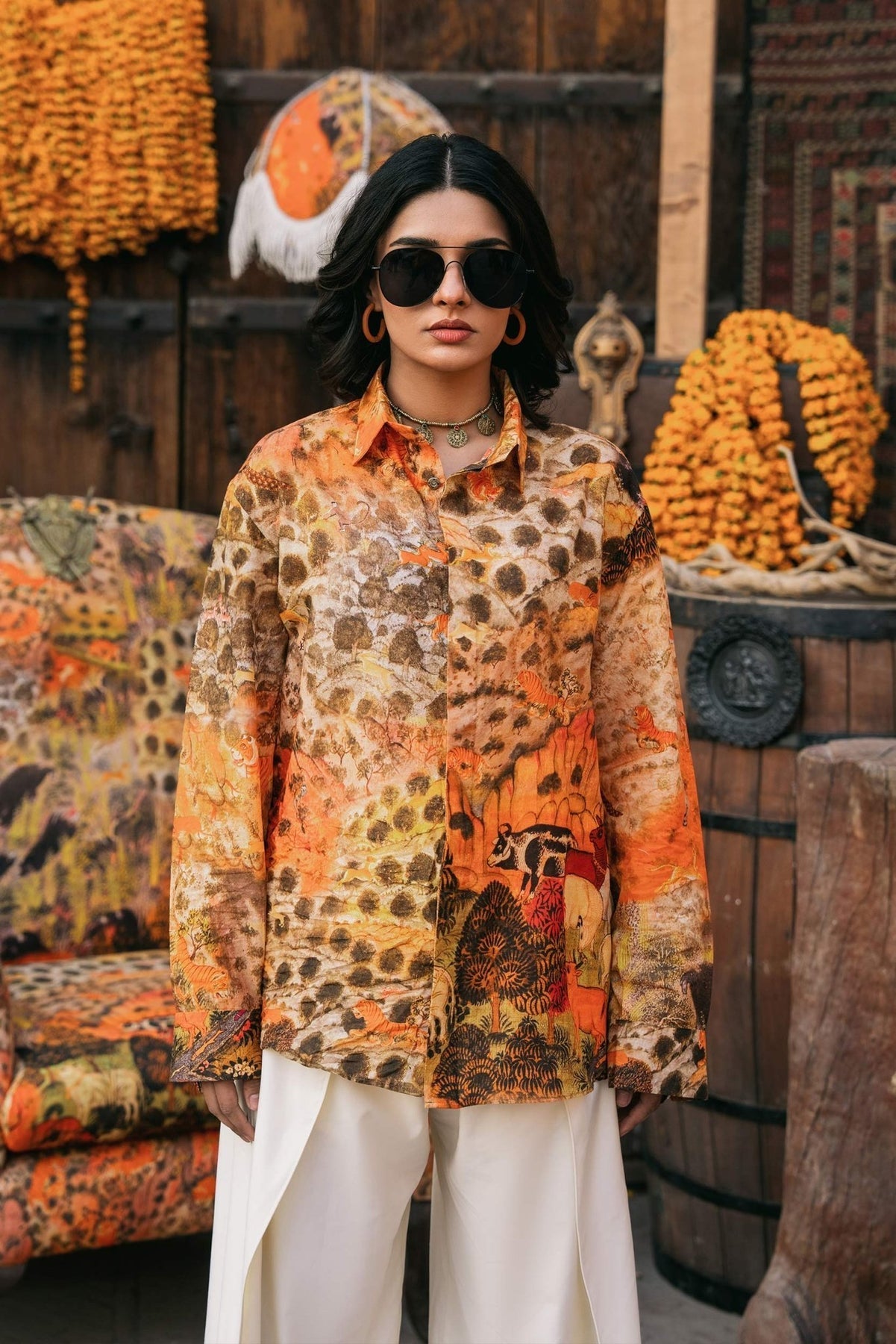 Fahad Hussayn | Lawn Banger | Pichola - Official Fahad Hussayn stockist in UK - Sakeena London