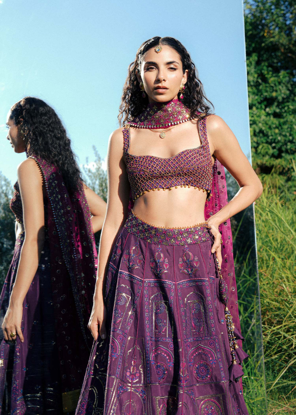 Laj by Lajwanti | Runaway Formals 25 | Royal Amethyst - Official Laj by Lajwanti stockist in UK - Sakeena London