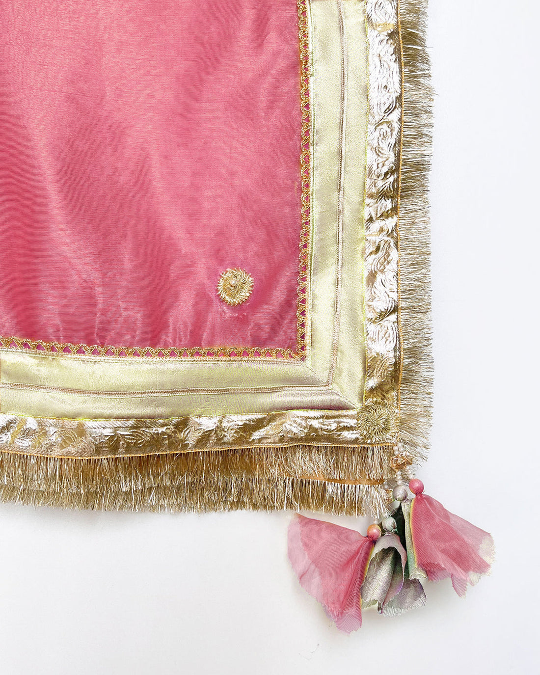 Zar | Gharara Formals | Gold/Pink - Official Zar stockist in UK - Sakeena London