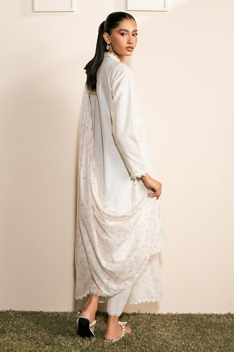 Cross Stitch | Mahiri Lawn 25 | IVORY GLINT - Official Cross Stitch stockist in UK - Sakeena London