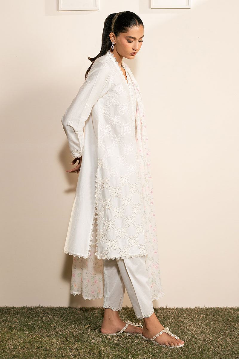 Cross Stitch | Mahiri Lawn 25 | IVORY GLINT - Official Cross Stitch stockist in UK - Sakeena London