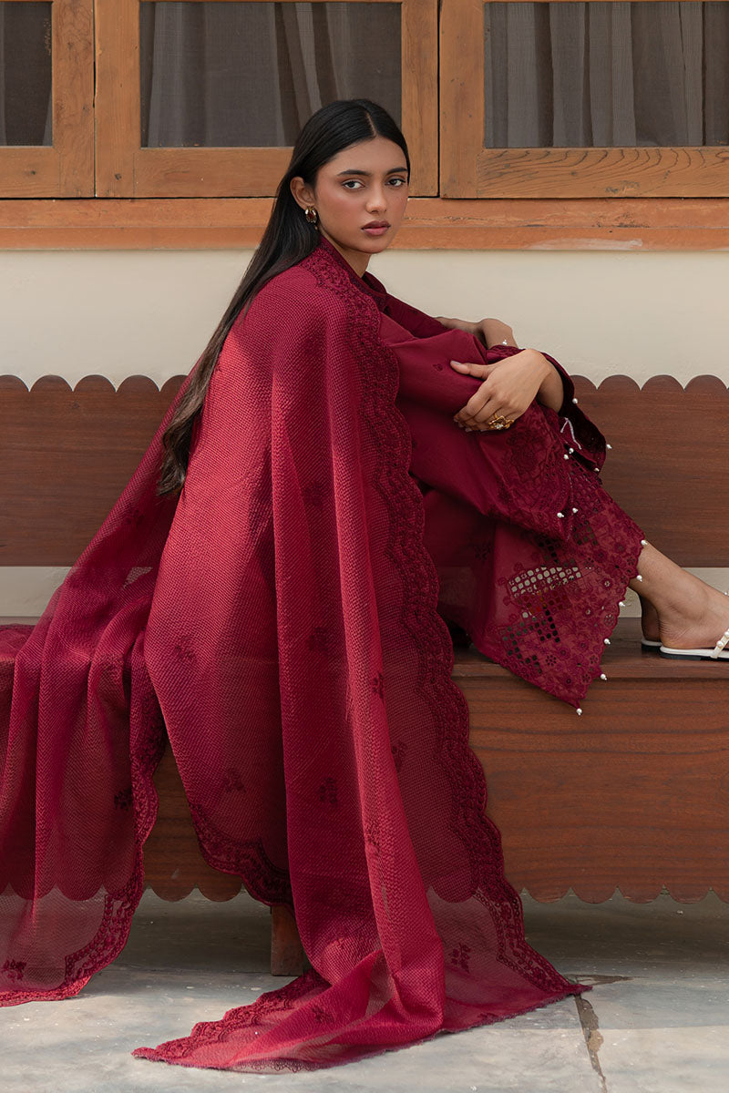 Cross Stitch | Mahiri Lawn 25 | RUBY GLINT - Official Cross Stitch stockist in UK - Sakeena London