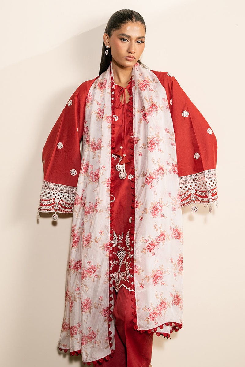 Cross Stitch | Mahiri Lawn 25 | SCARLET GARDEN - Official Cross Stitch stockist in UK - Sakeena London
