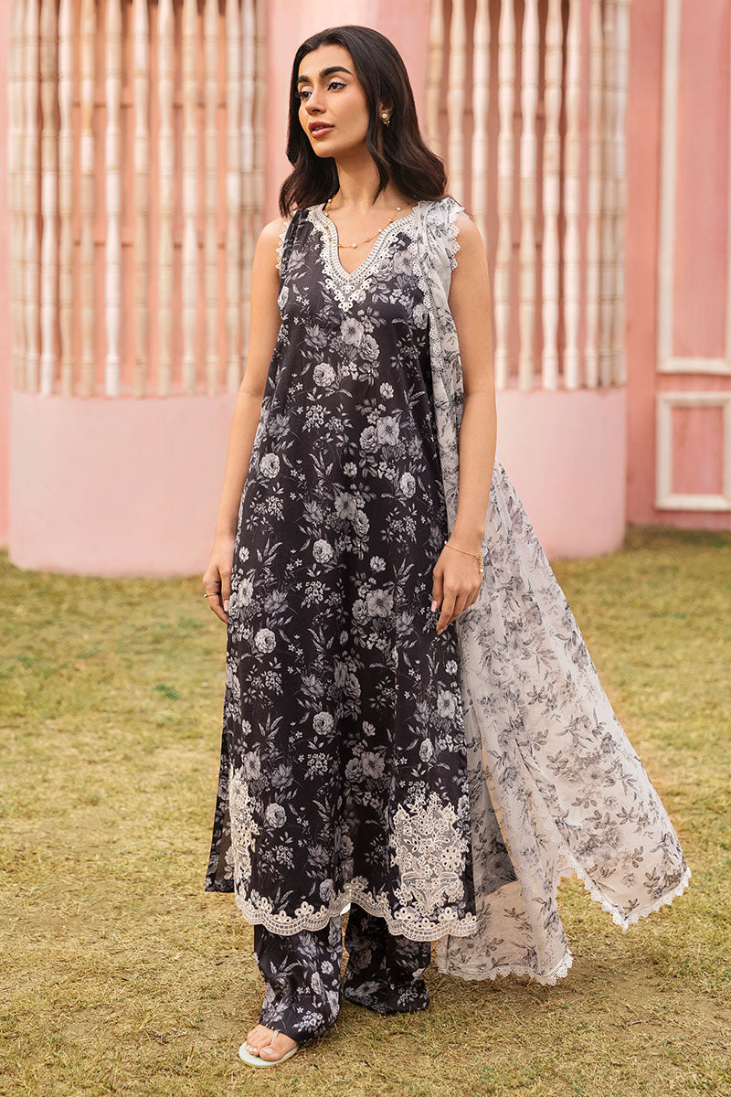 Cross Stitch | Premium Lawn 25 | SOMBER ESCAPE - Official Cross Stitch stockist in UK - Sakeena London