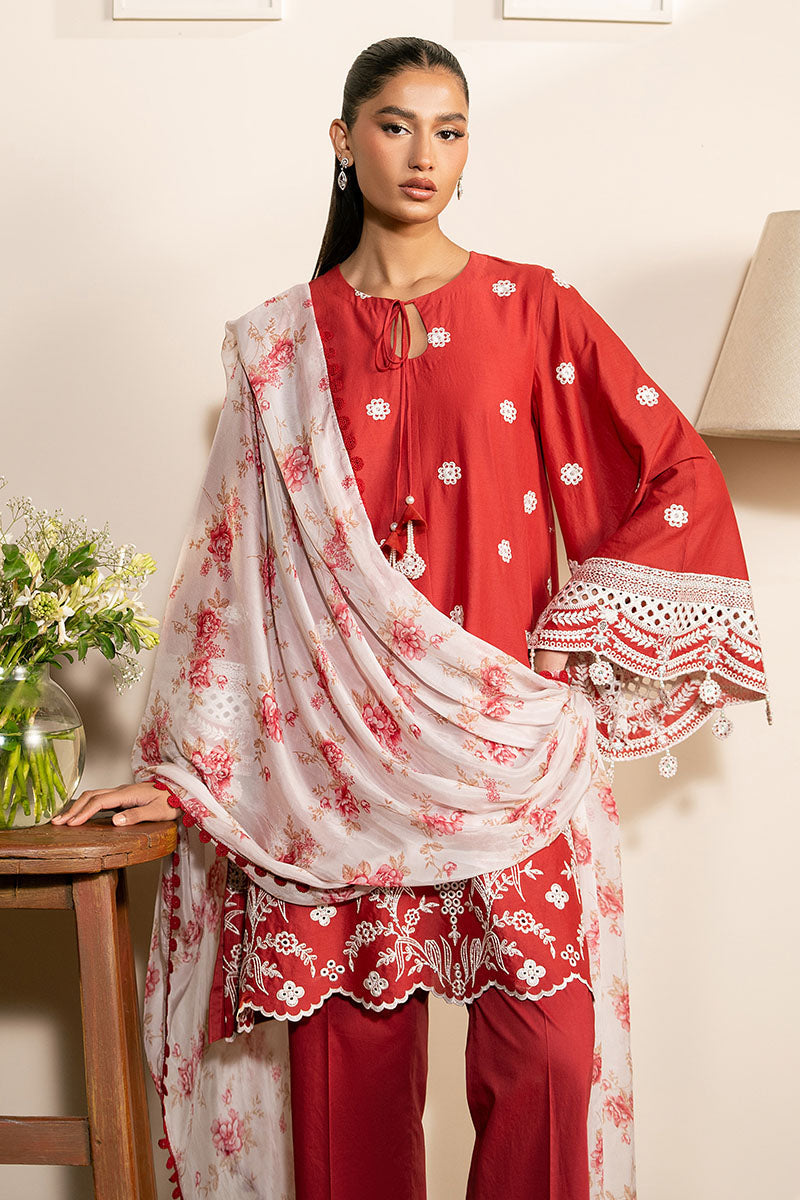 Cross Stitch | Mahiri Lawn 25 | SCARLET GARDEN - Official Cross Stitch stockist in UK - Sakeena London