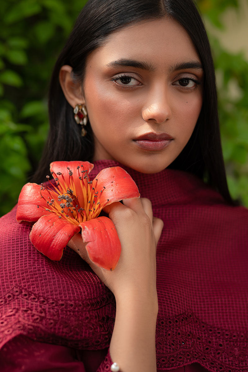 Cross Stitch | Mahiri Lawn 25 | RUBY GLINT - Official Cross Stitch stockist in UK - Sakeena London