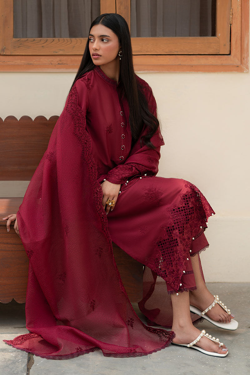 Cross Stitch | Mahiri Lawn 25 | RUBY GLINT - Official Cross Stitch stockist in UK - Sakeena London