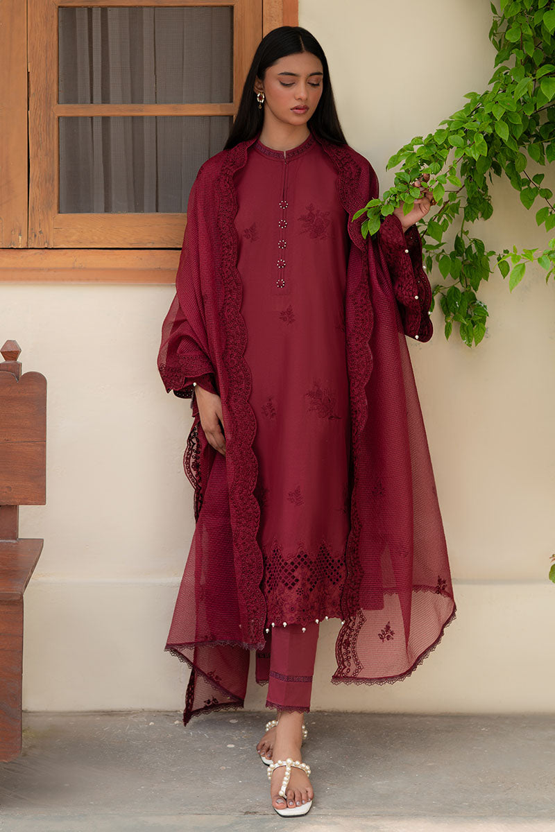 Cross Stitch | Mahiri Lawn 25 | RUBY GLINT - Official Cross Stitch stockist in UK - Sakeena London