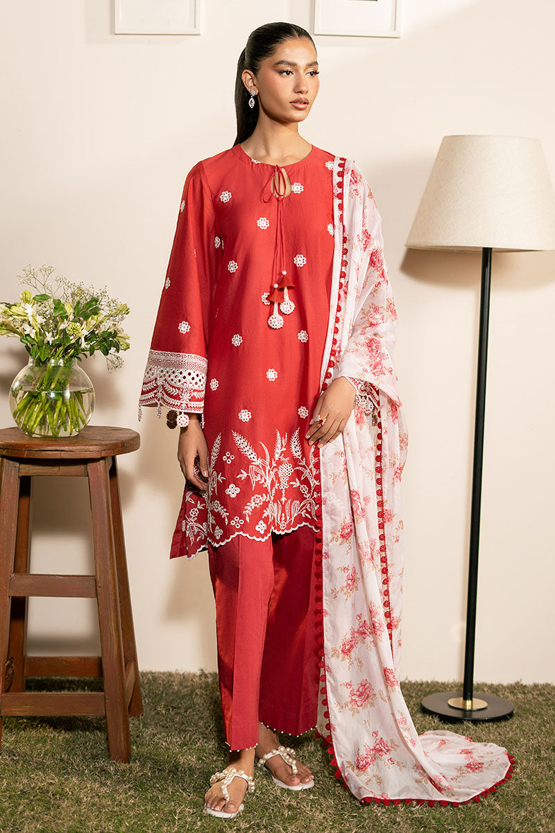 Cross Stitch | Mahiri Lawn 25 | SCARLET GARDEN - Official Cross Stitch stockist in UK - Sakeena London