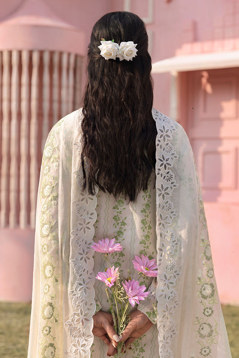Cross Stitch | Premium Lawn 25 | GREEN TRELLIS - Official Cross Stitch stockist in UK - Sakeena London
