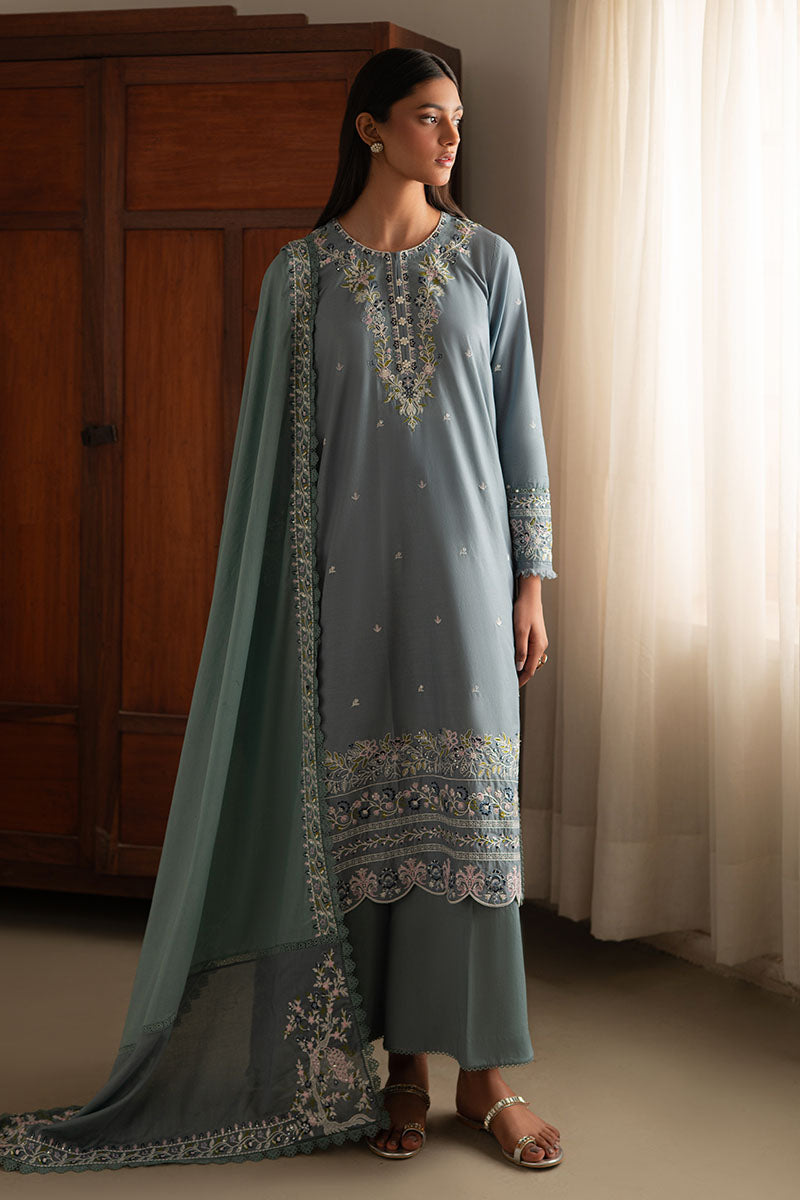 Cross Stitch | Mahiri Lawn 25 | MOONLIGHT BLUE - Official Cross Stitch stockist in UK - Sakeena London