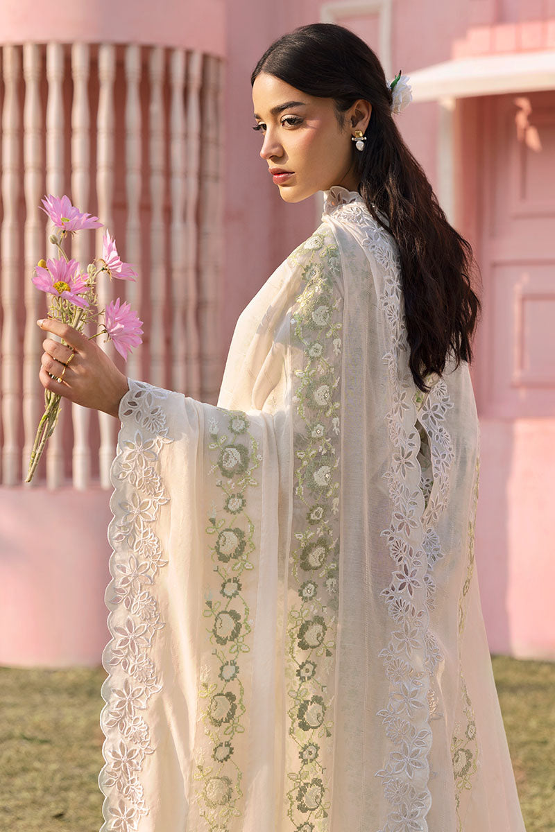 Cross Stitch | Premium Lawn 25 | GREEN TRELLIS - Official Cross Stitch stockist in UK - Sakeena London