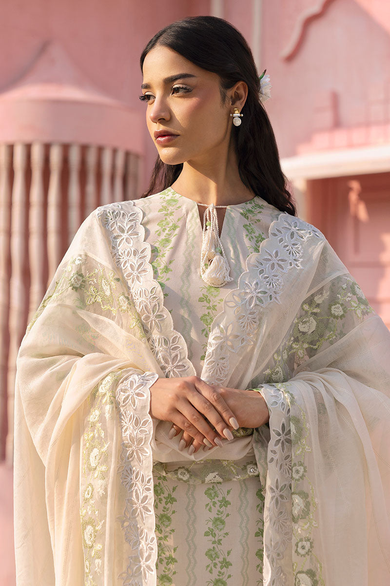 Cross Stitch | Premium Lawn 25 | GREEN TRELLIS - Official Cross Stitch stockist in UK - Sakeena London