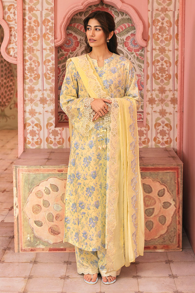 Cross Stitch | Premium Lawn 25 | SUNSHINE DREAM - Official Cross Stitch stockist in UK - Sakeena London