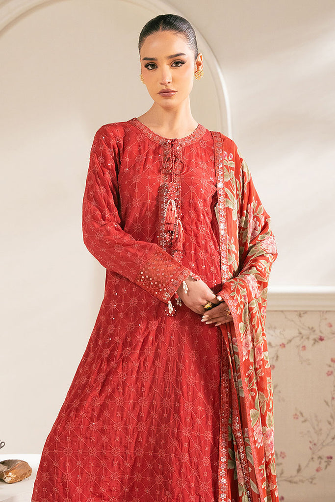 Cross Stitch | Luxe Atelier 25 | VERMILION CARDINAL - Official Cross Stitch stockist in UK - Sakeena London
