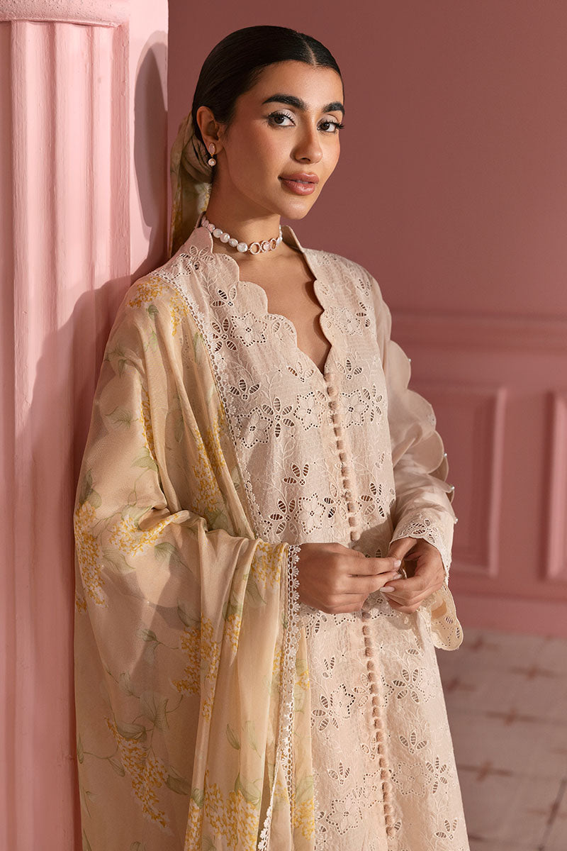 Cross Stitch | Premium Lawn 25 | PEACH PARFAIT - Official Cross Stitch stockist in UK - Sakeena London