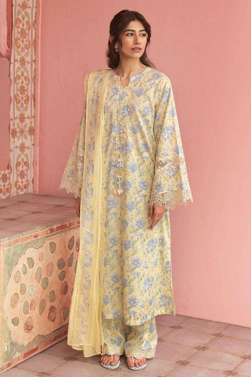 Cross Stitch | Premium Lawn 25 | SUNSHINE DREAM - Official Cross Stitch stockist in UK - Sakeena London