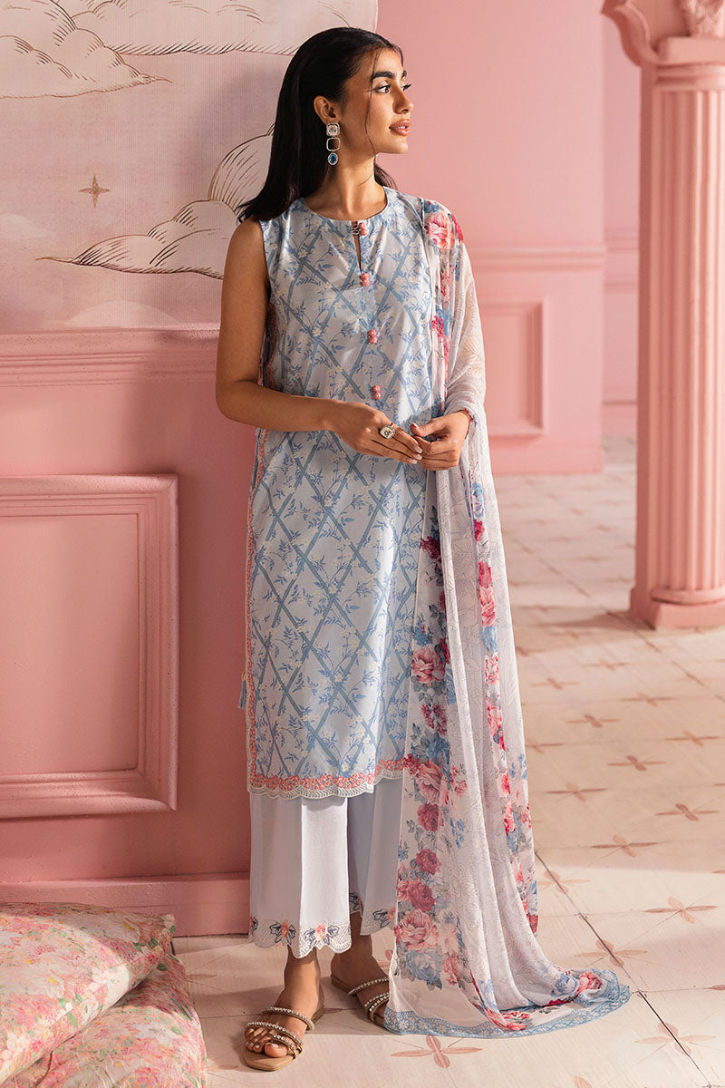 Cross Stitch | Premium Lawn 25 | AQUA ICE - Official Cross Stitch stockist in UK - Sakeena London