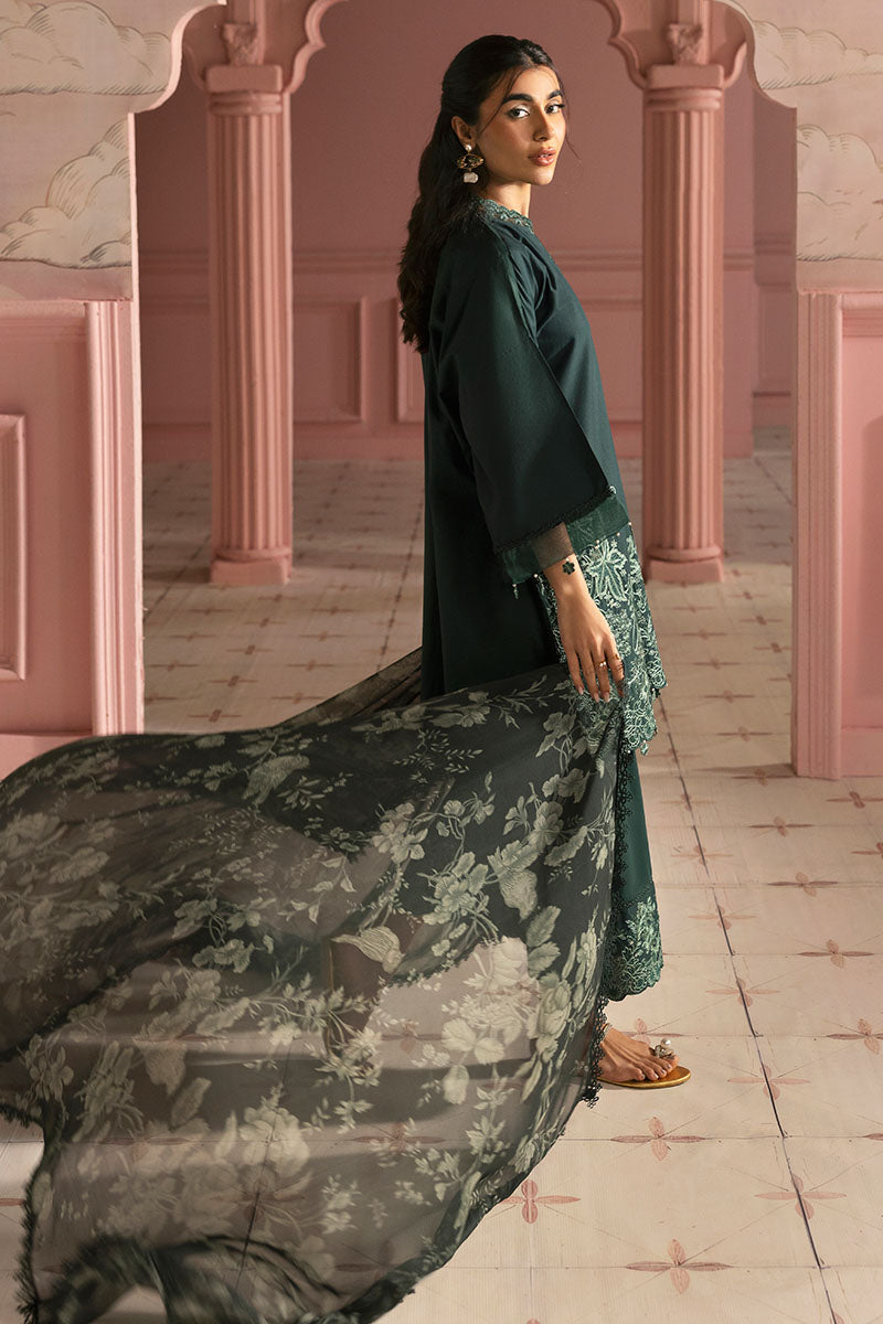 Cross Stitch | Premium Lawn 25 | VIRIDIAN GREEN - Official Cross Stitch stockist in UK - Sakeena London