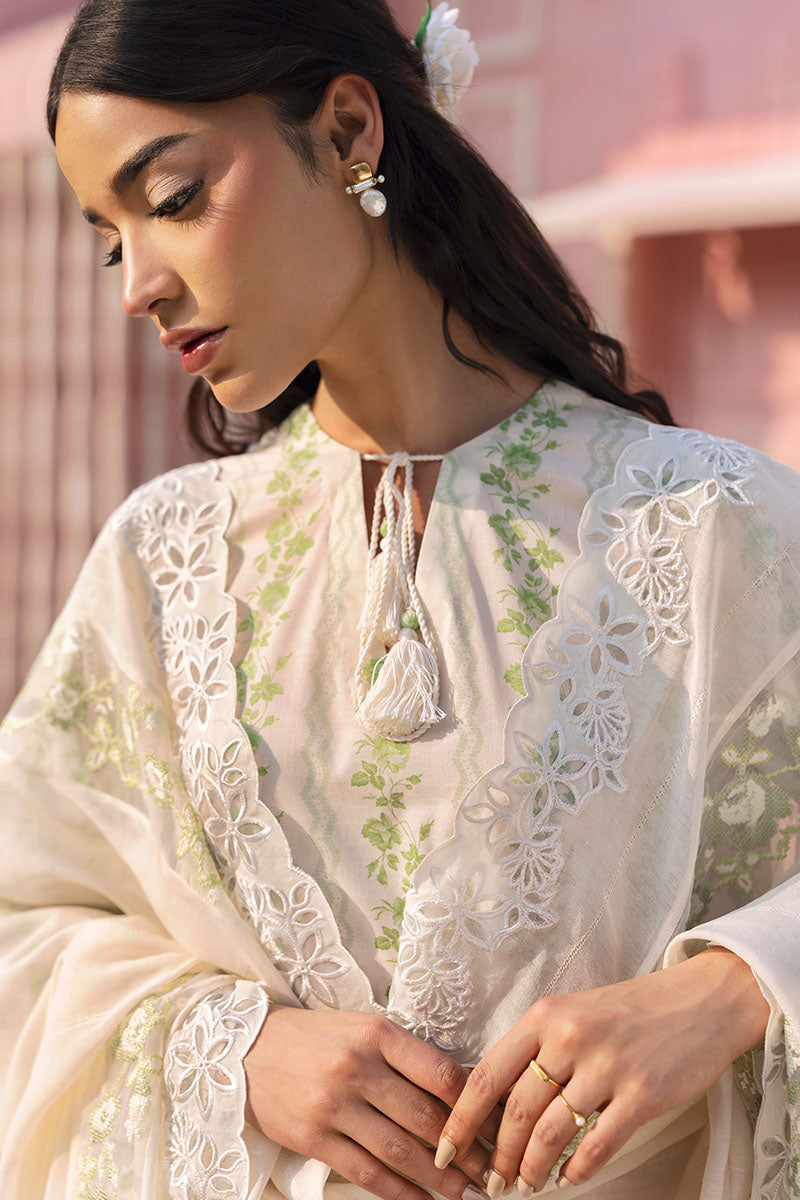 Cross Stitch | Premium Lawn 25 | GREEN TRELLIS - Official Cross Stitch stockist in UK - Sakeena London