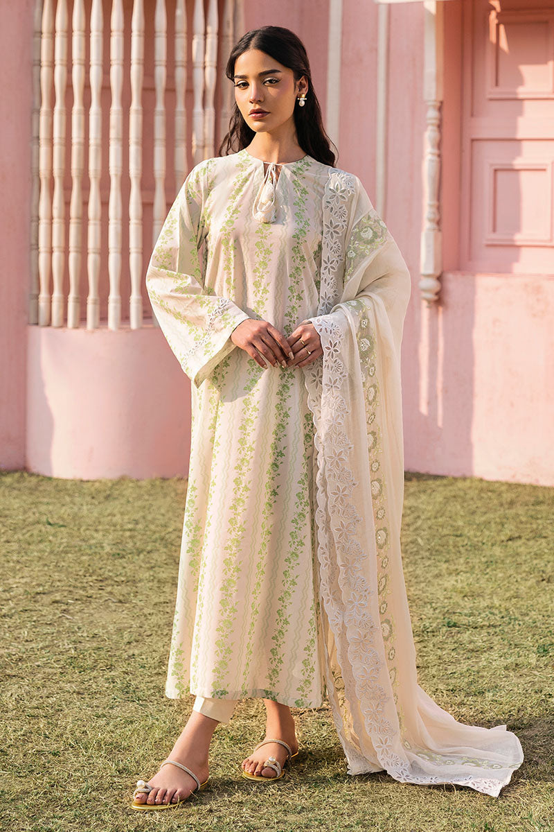 Cross Stitch | Premium Lawn 25 | GREEN TRELLIS - Official Cross Stitch stockist in UK - Sakeena London