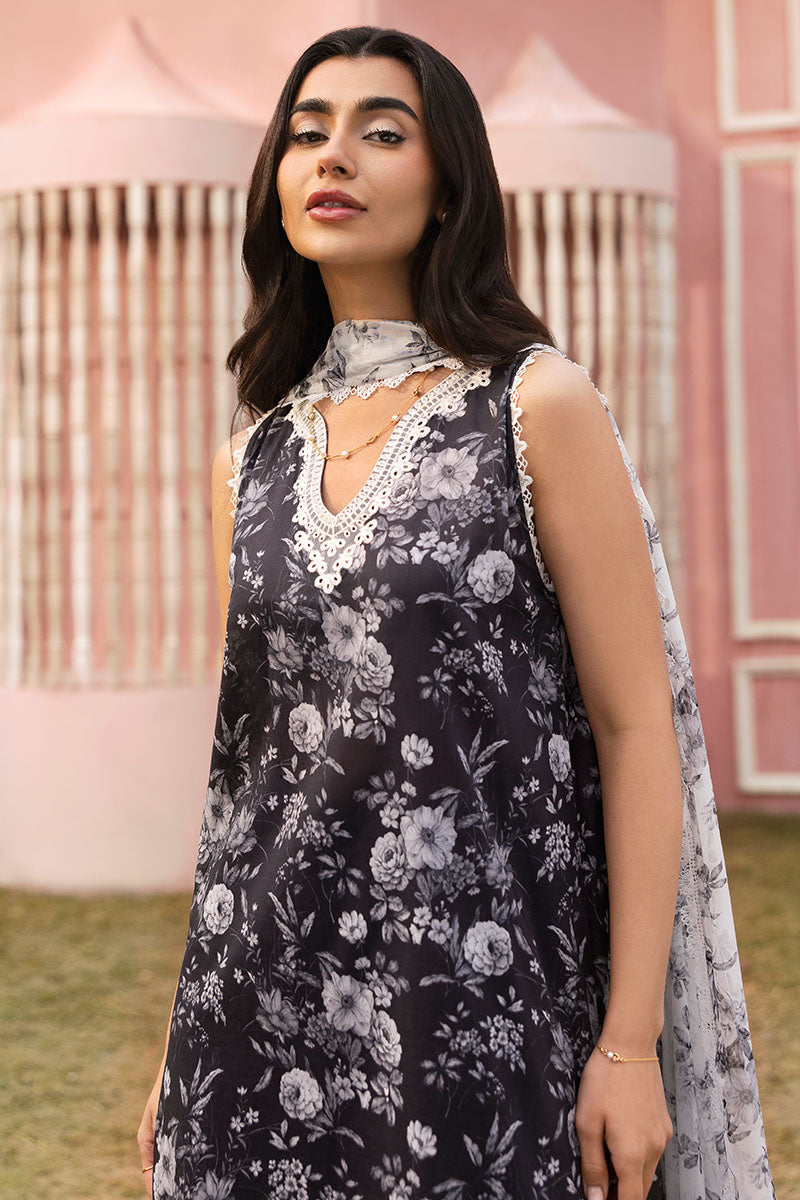 Cross Stitch | Premium Lawn 25 | SOMBER ESCAPE - Official Cross Stitch stockist in UK - Sakeena London