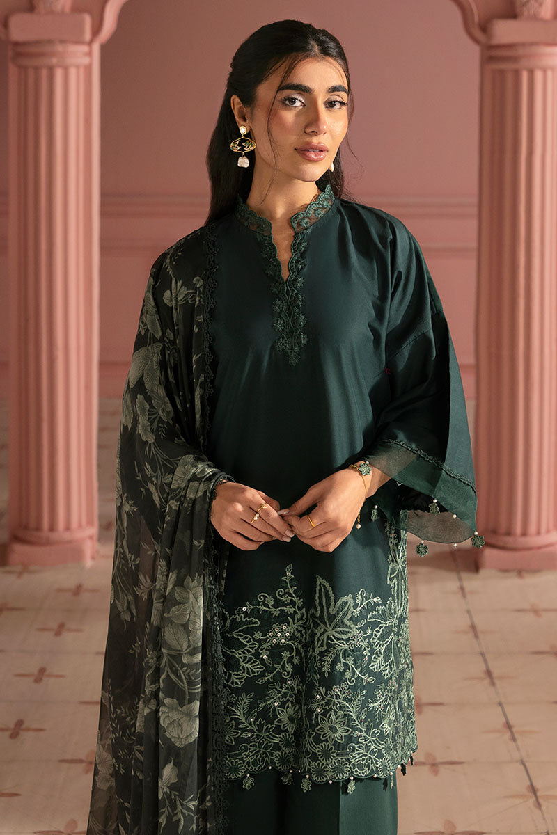 Cross Stitch | Premium Lawn 25 | VIRIDIAN GREEN - Official Cross Stitch stockist in UK - Sakeena London