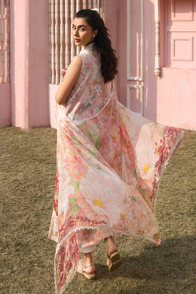 Cross Stitch | Premium Lawn 25 | ALMOND PINK - Official Cross Stitch stockist in UK - Sakeena London