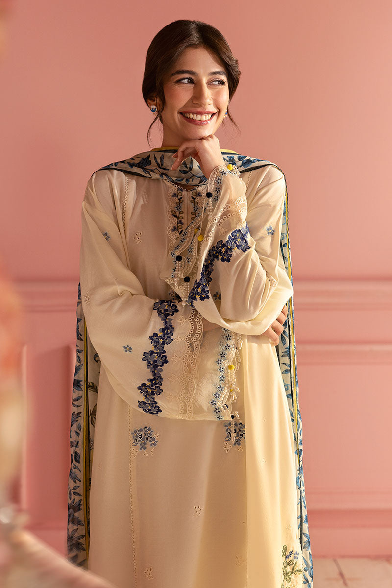 Cross Stitch | Premium Lawn 25 | BLUE ALLURE - Official Cross Stitch stockist in UK - Sakeena London