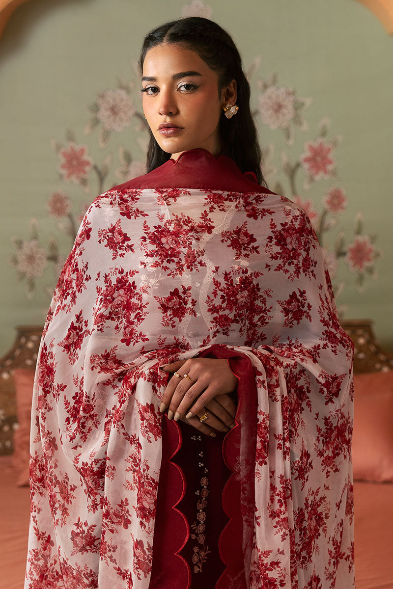 Cross Stitch | Premium Lawn 25 | CRIMSON RED - Official Cross Stitch stockist in UK - Sakeena London