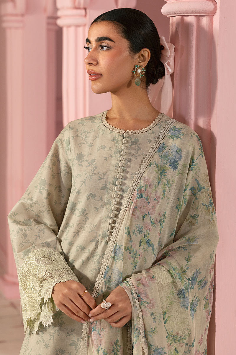 Cross Stitch | Premium Lawn 25 | SAGE GLEAM - Official Cross Stitch stockist in UK - Sakeena London